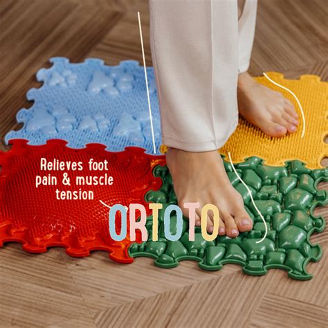 ortoto|Sensory Massage Puzzle Mat Sets .